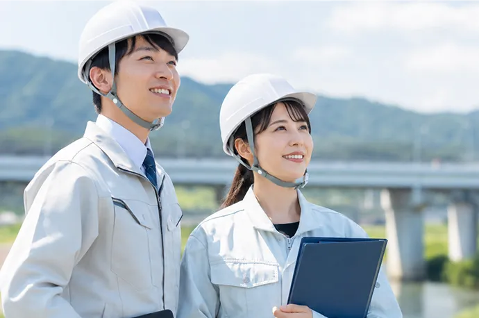 道路・橋梁・河川などの社会インフラに携われる
